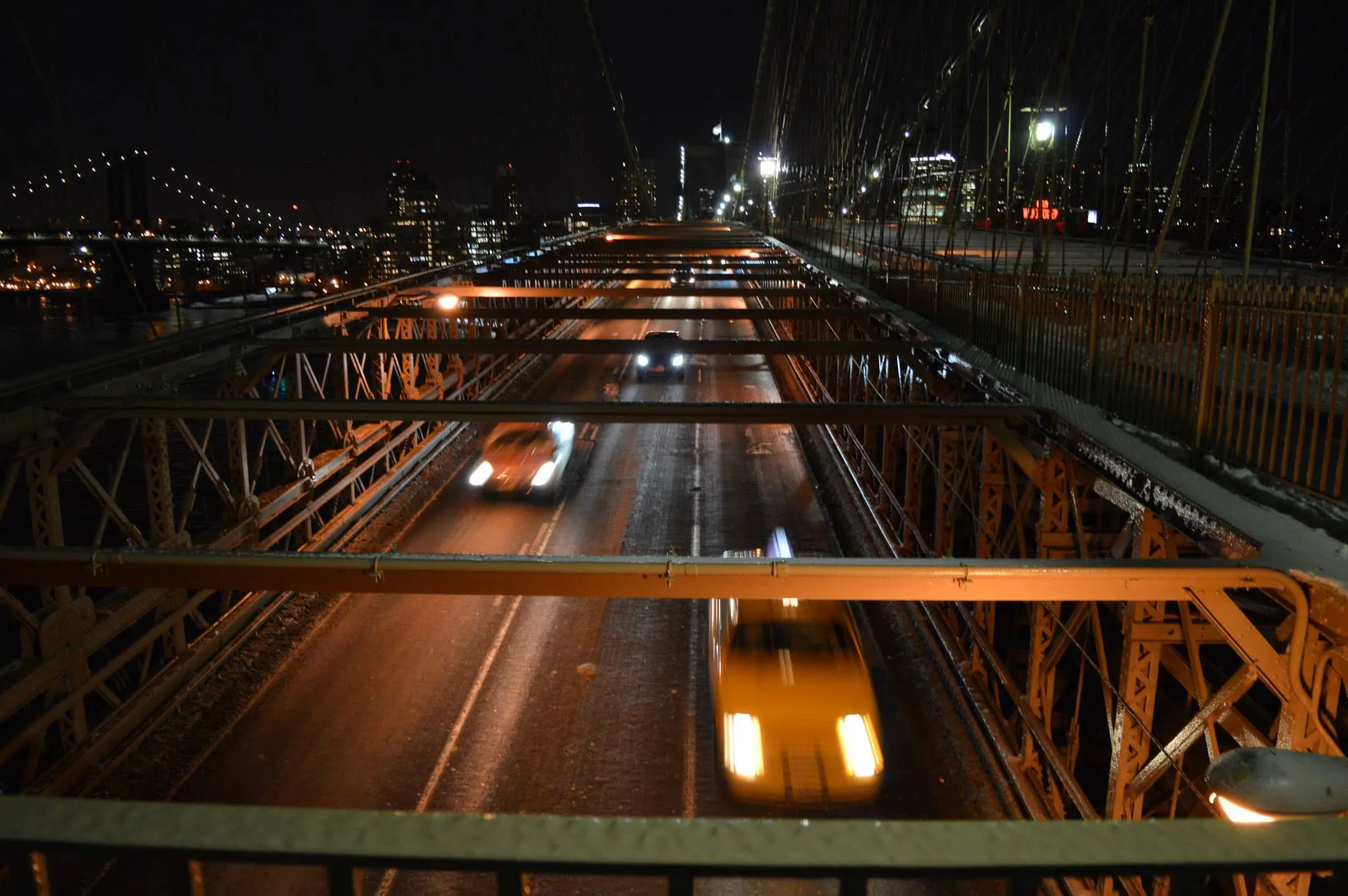 Brooklyn Bridge at night