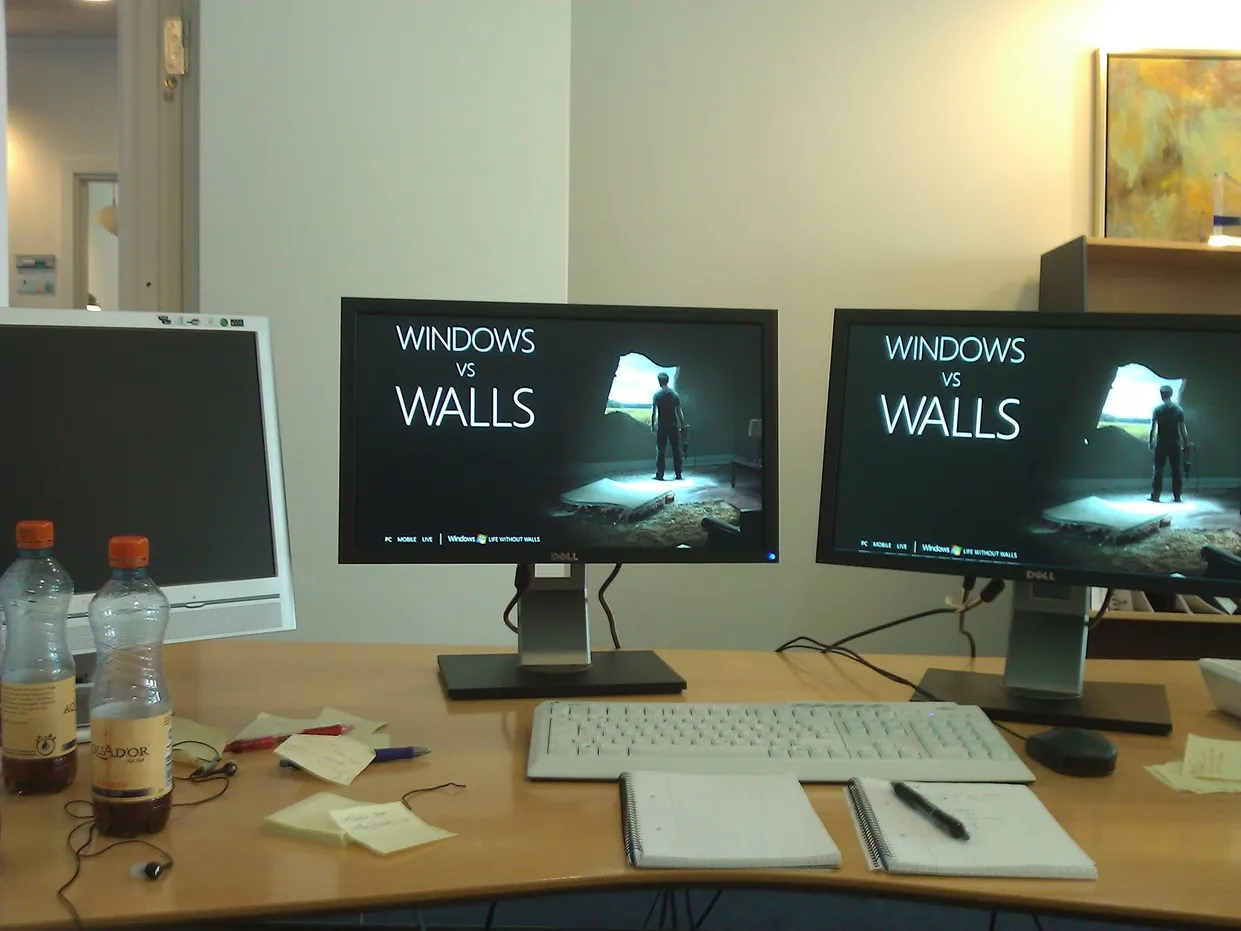 My Desk a year ago.