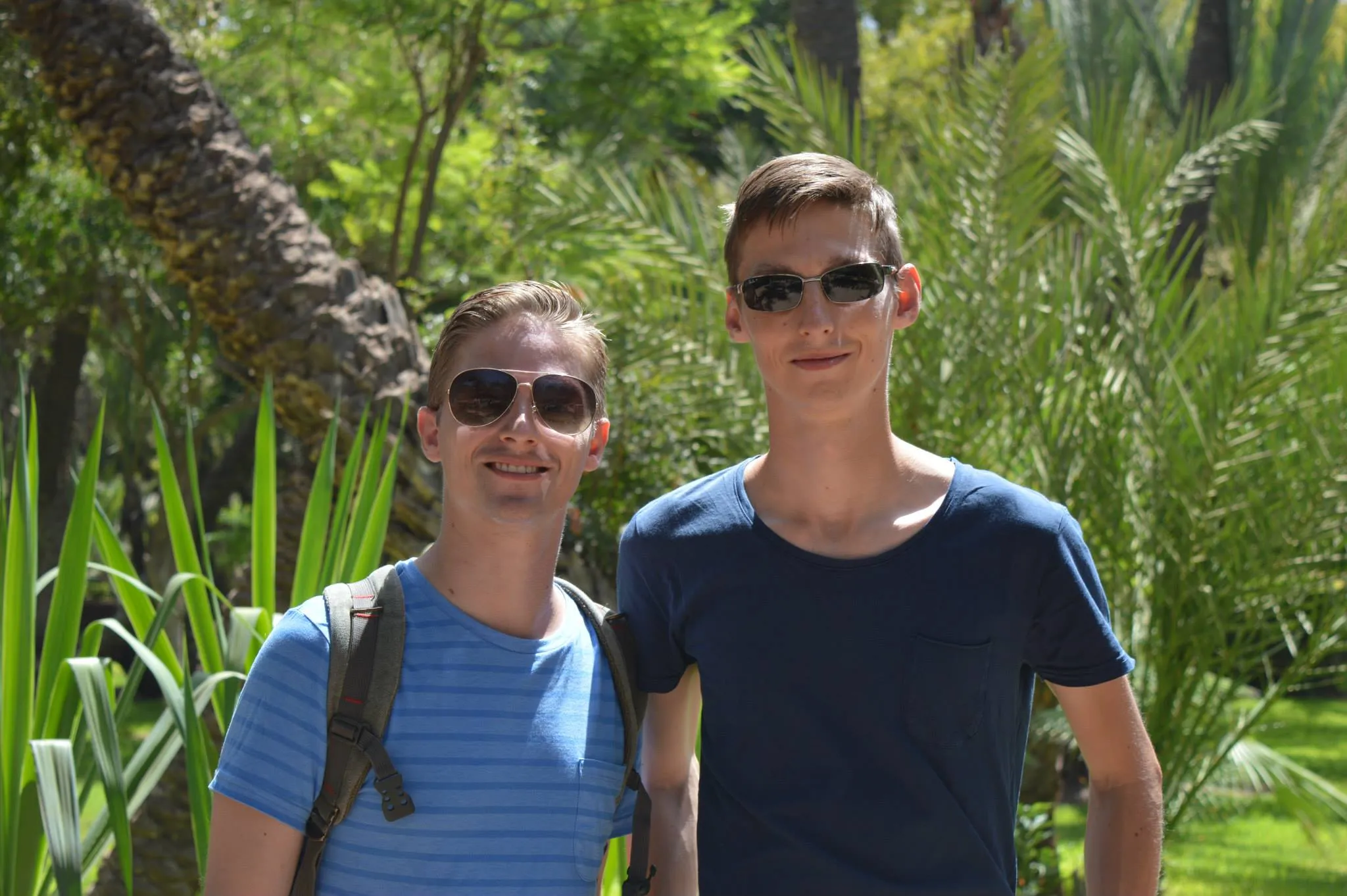 Me and Tom in Marrakesh
