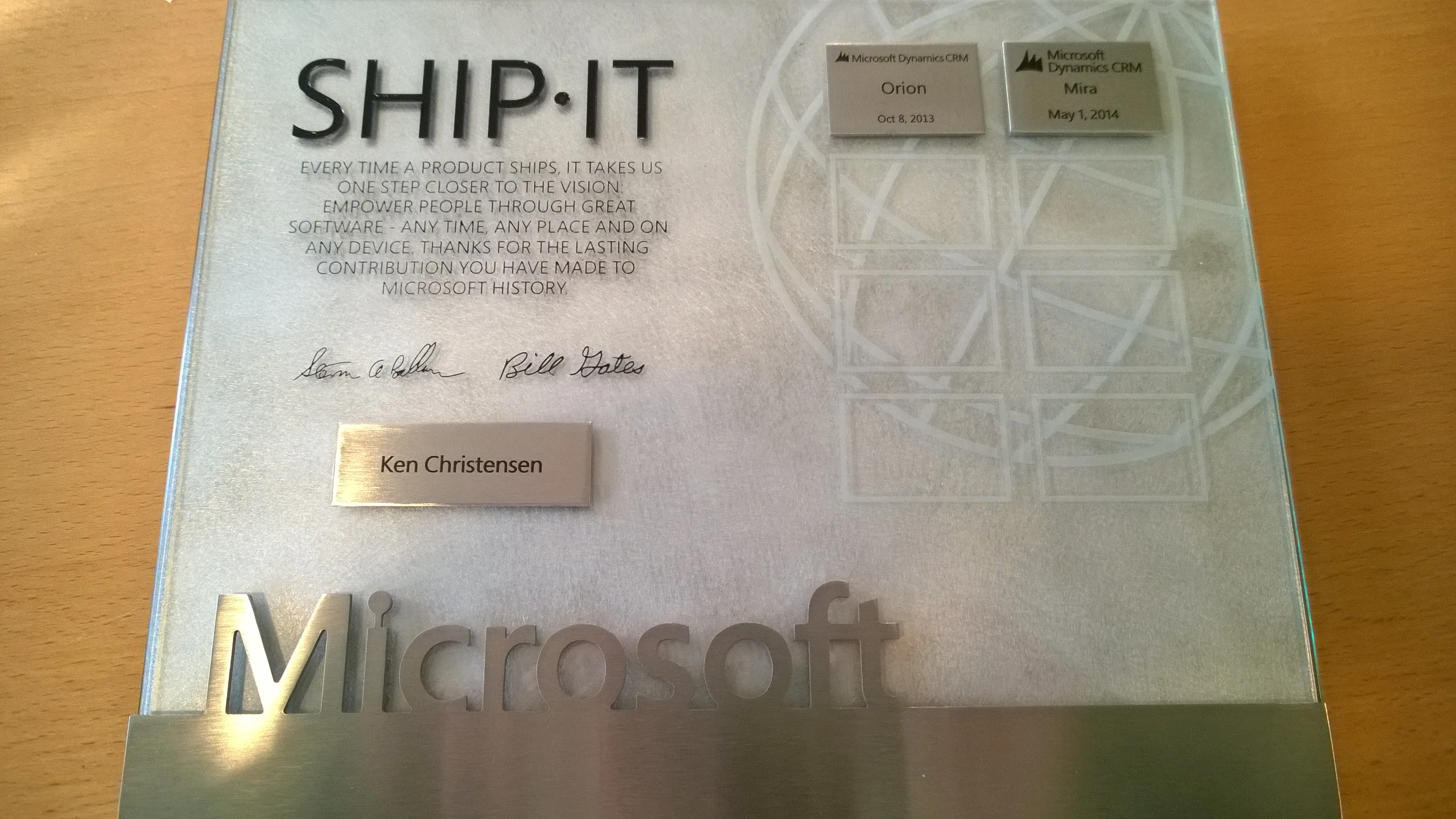 Ship-it plate and tags