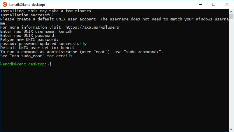 Ubuntu first-run-experience
